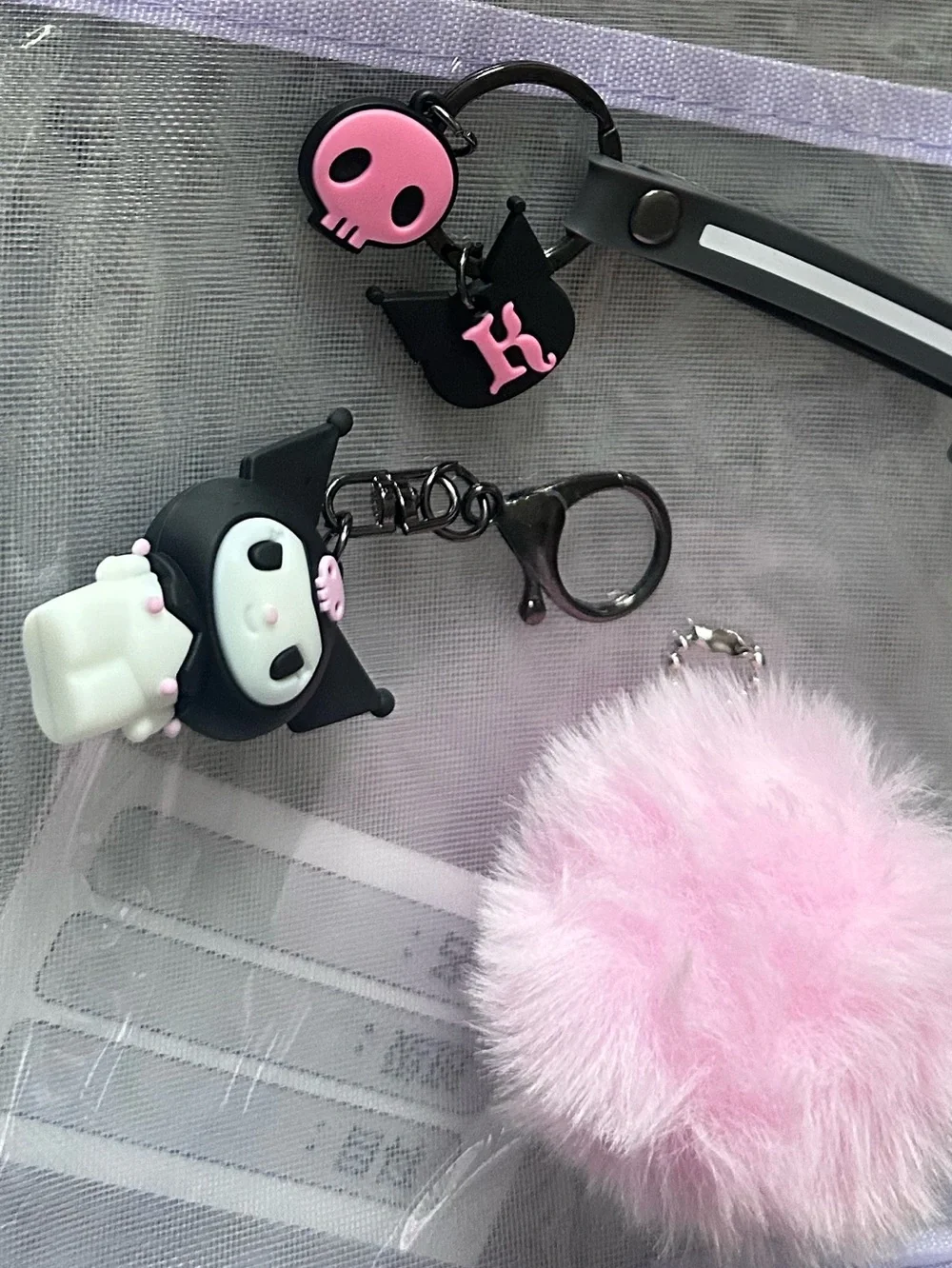 Kuromi backpack plus school supplies All New Never Used